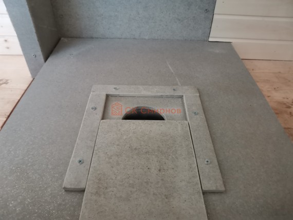 Приточная вентиляция под печью