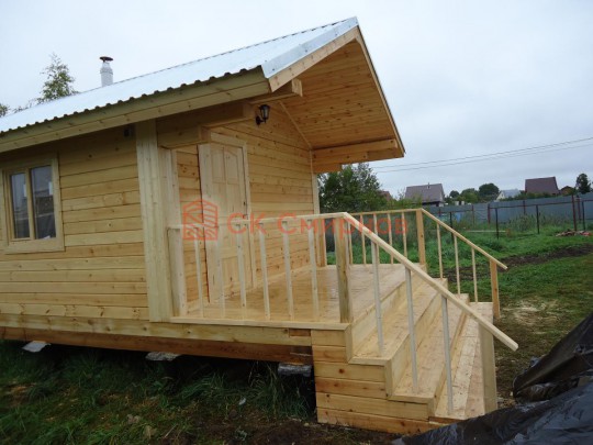 Сентябрь 2017 - баня из бруса №42