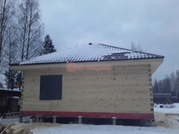 Фото №58: дом из бруса 107