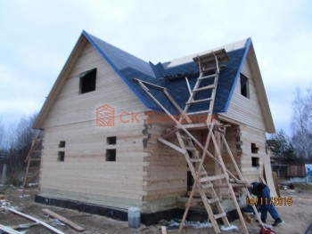 Фото №44: дом из бруса 16