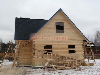Фото №50: дом из бруса 16