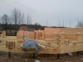 Фото №50: баня из бруса 33