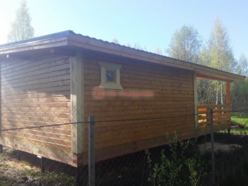 Фото №54: дом из бруса 69