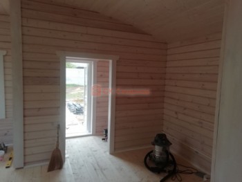 Фото №43: баня из бруса 70