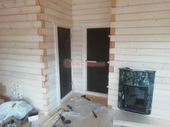 Фото №87: баня из бруса 70